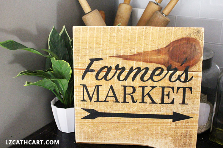 Diy Farmers Market Sign