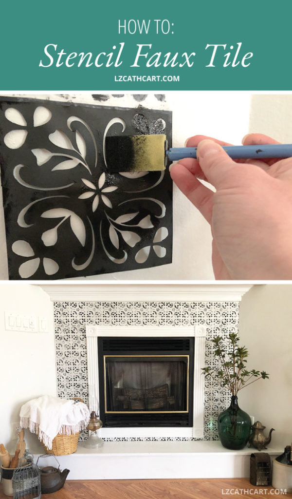 Looking to upgrade your fireplace mantle and elevate your home decor? Our step-by-step guide to a faux tile fireplace mantle surround is just what you need. Learn how to create a stunning focal point that's budget-friendly and easy to install. With our tips and tricks, you'll have a beautiful mantle that looks like real tile in no time. #fauxtile #fireplacemantle #homedecor #DIY #budgetfriendly #easyinstall