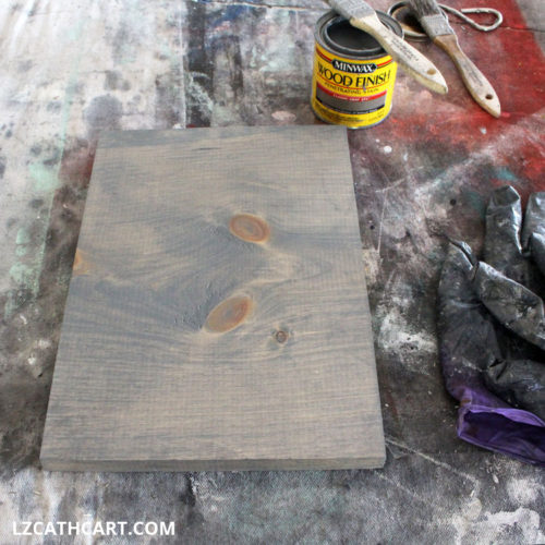 How to Use a Freezer Paper Transfer to Make a Wood Sign