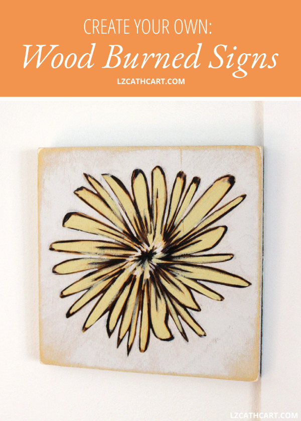 Have you ever wanted to make your very own wood burned signs, but not sure were to start? Join me today as I show you the basics, and how to use a stencil to make the process super quick! #woodburning #woodburnedsigns #diysigns #diywoodsigns