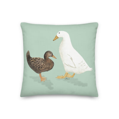 Farm Ducks pillow