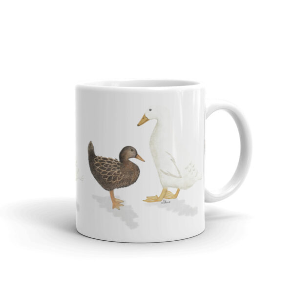 farm ducks mug