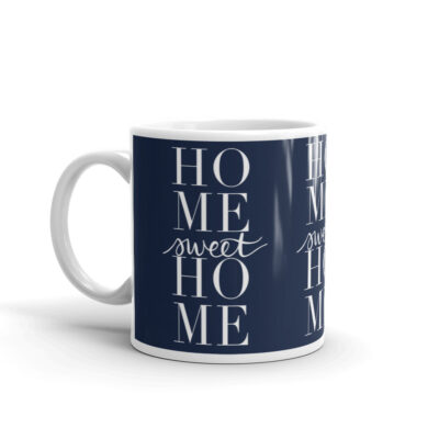 home sweet home mug in navy