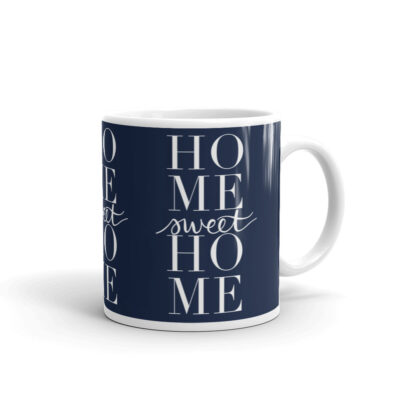 home sweet home mug in navy