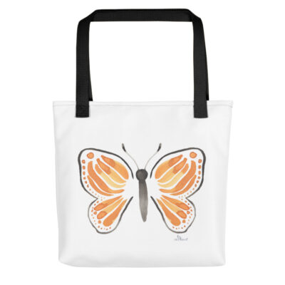 monarch butterfly tote bag 2
