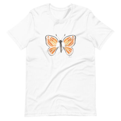 monarch butterfly womens t-shirt