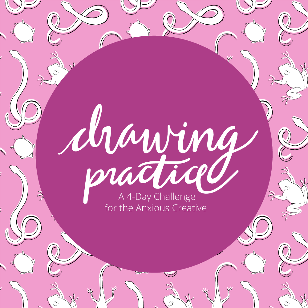 Anxious about Drawing? This 4-Day Drawing Practice Class Can Help!