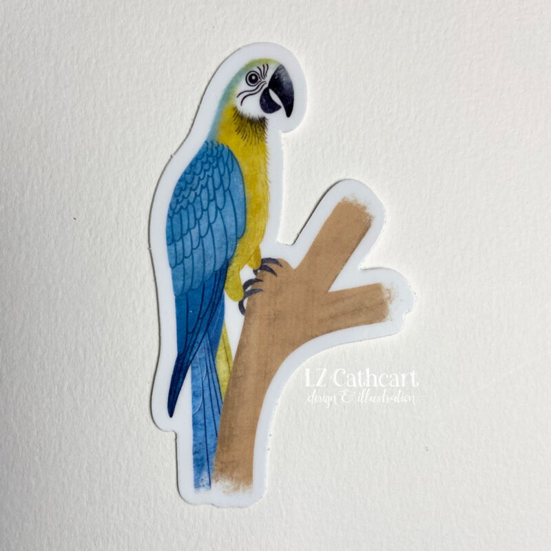 parrot sticker