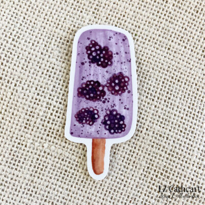 grape popsicle sticker
