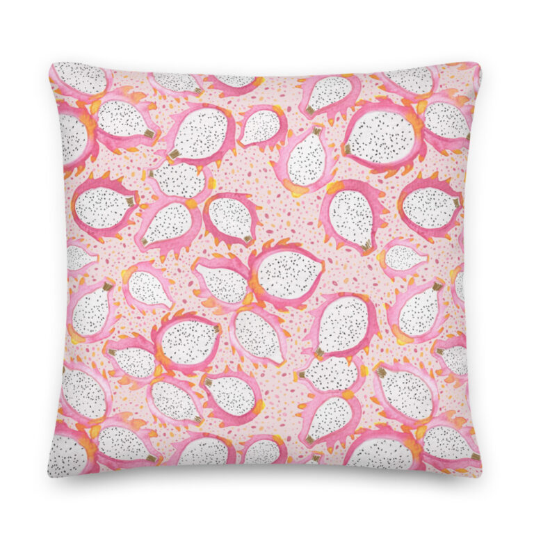 dragonfruit pillow
