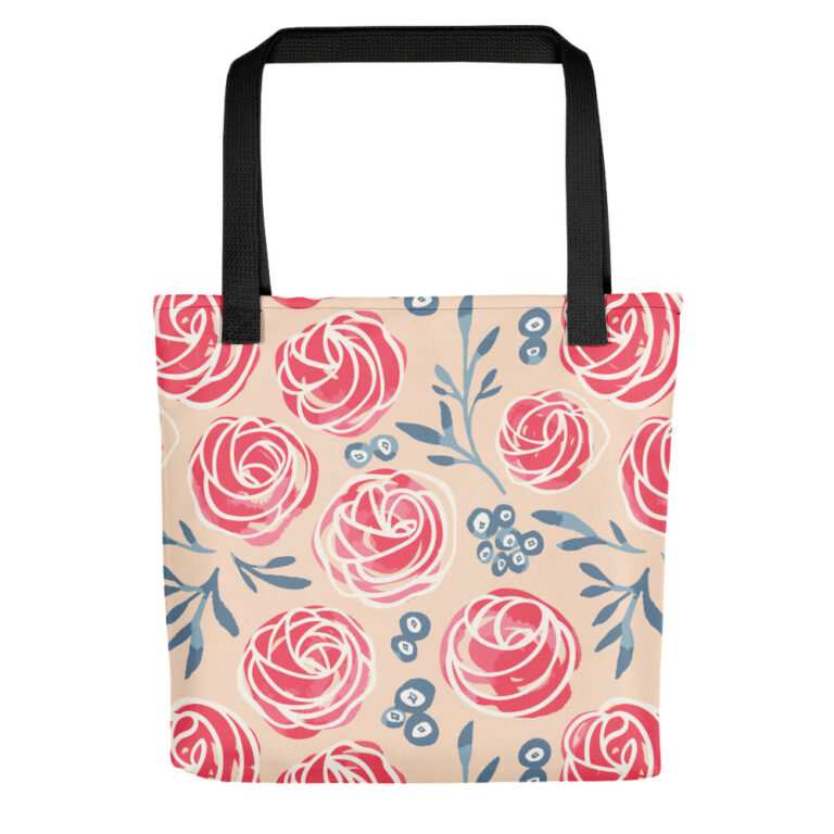 cherry frosting tops tote bag