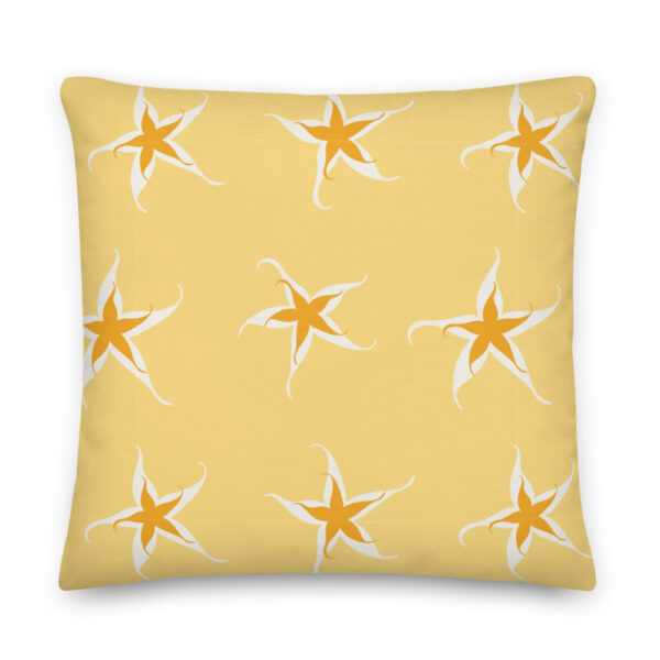 gold star pillow