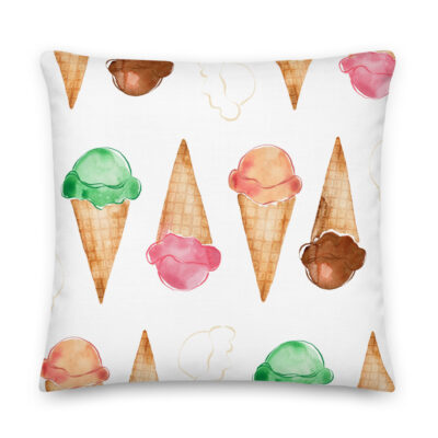 ice cream pillow