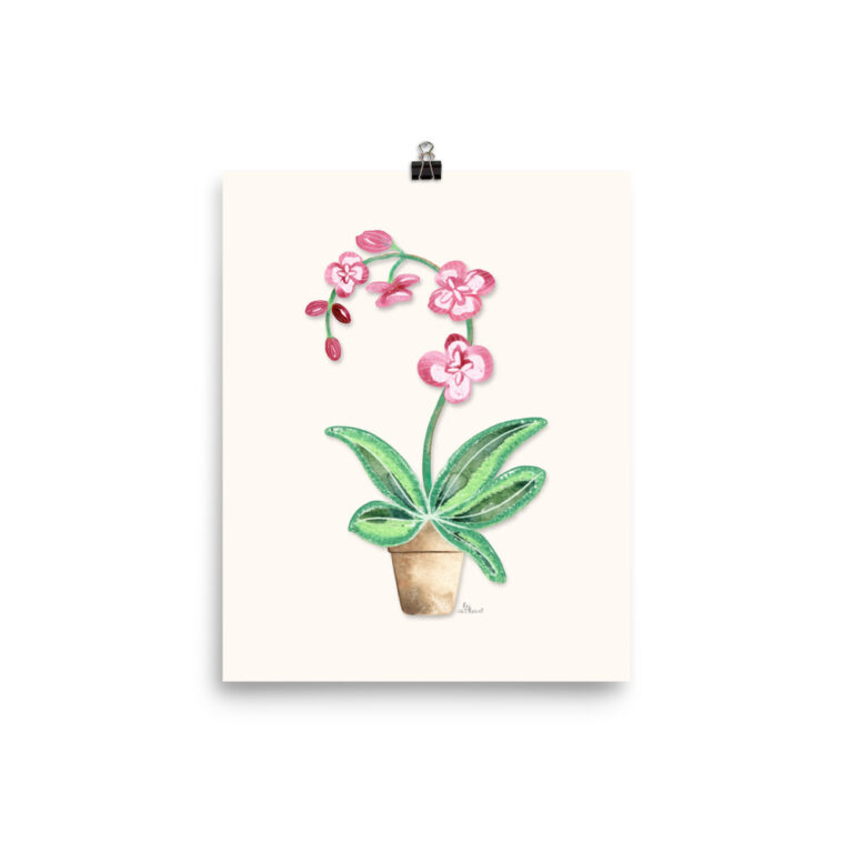 orchid print