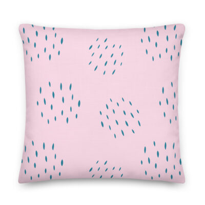 light pink pillow