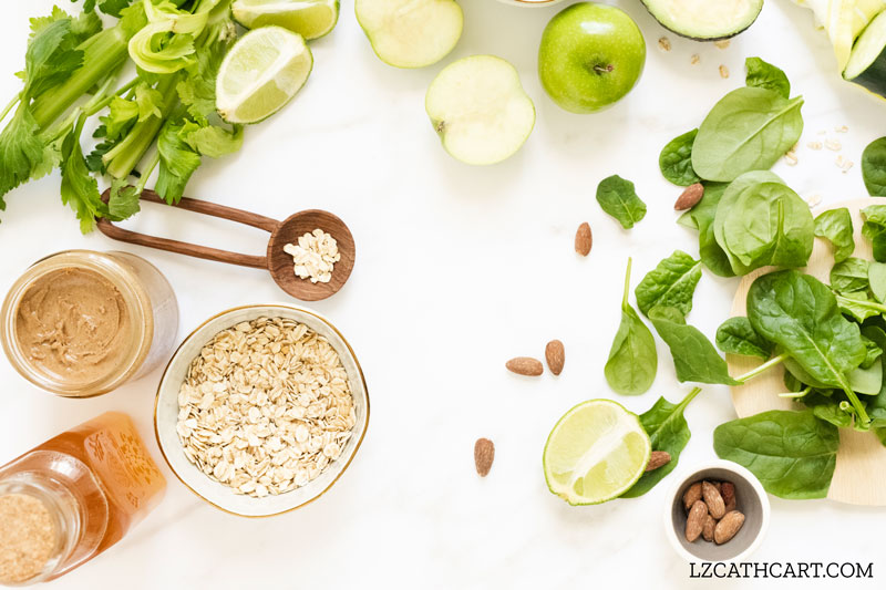 apple and avocado green smoothie recipe