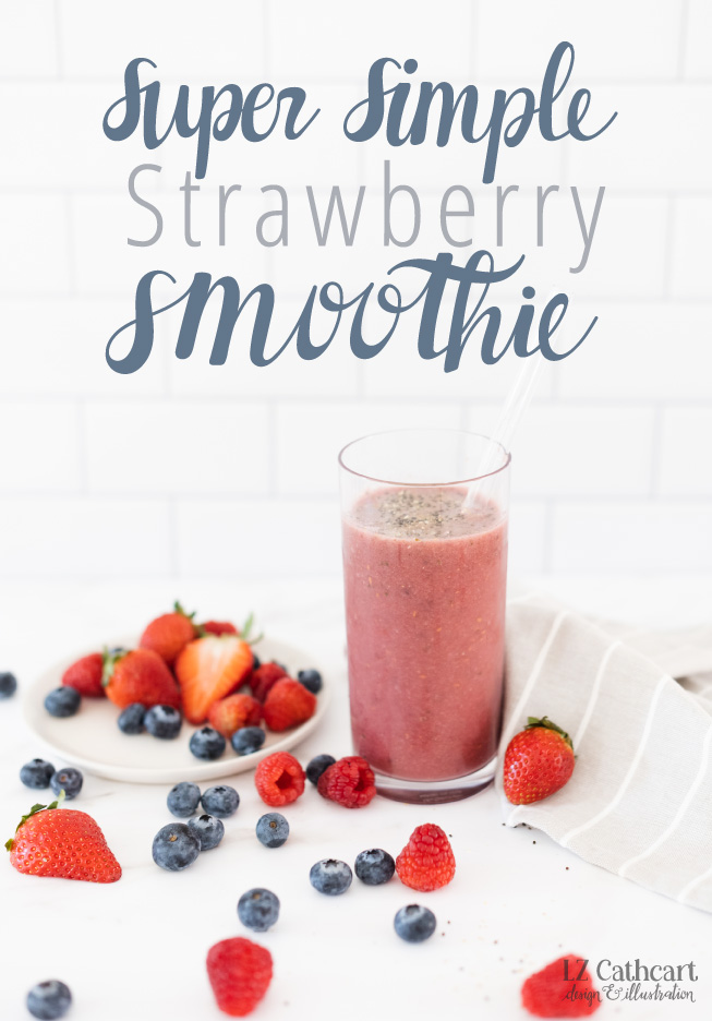 Easy Strawberry Smoothie