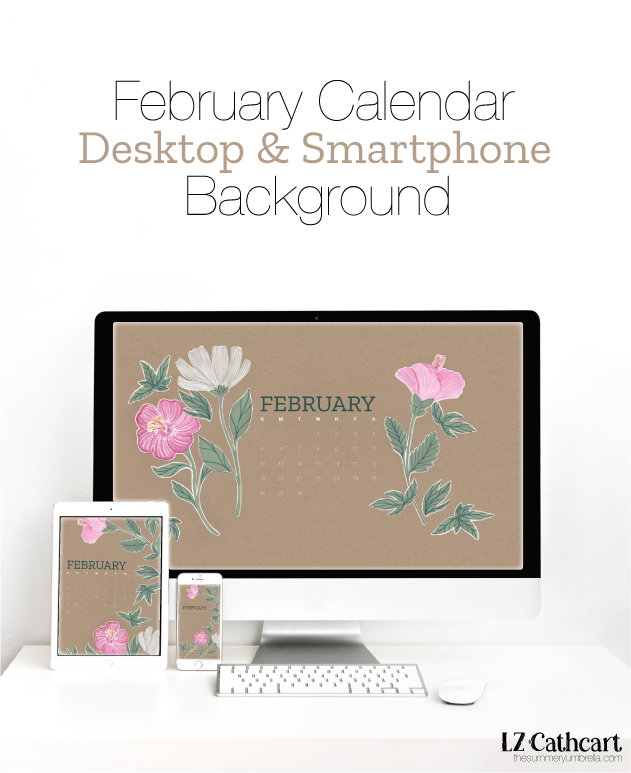 It's officially #february! Check out my latest creation- a beautiful and downloadable spring flower calendar. Just head to the link in my profile and sign up for my newsletter to get it for free.
