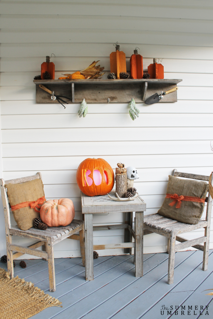 halloween porch decor