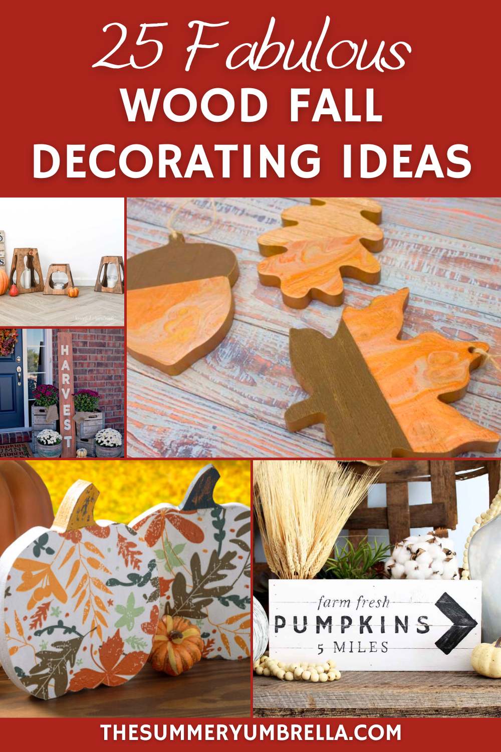 Craft a cozy home atmosphere with 25 stunning DIY wood decor ideas for a charming fall touch. Discover creative inspirations that invite the warmth and beauty of autumn into your living space. Elevate your home's ambiance with these inventive and simple wood-based creations for a cozy, welcoming feel this season.