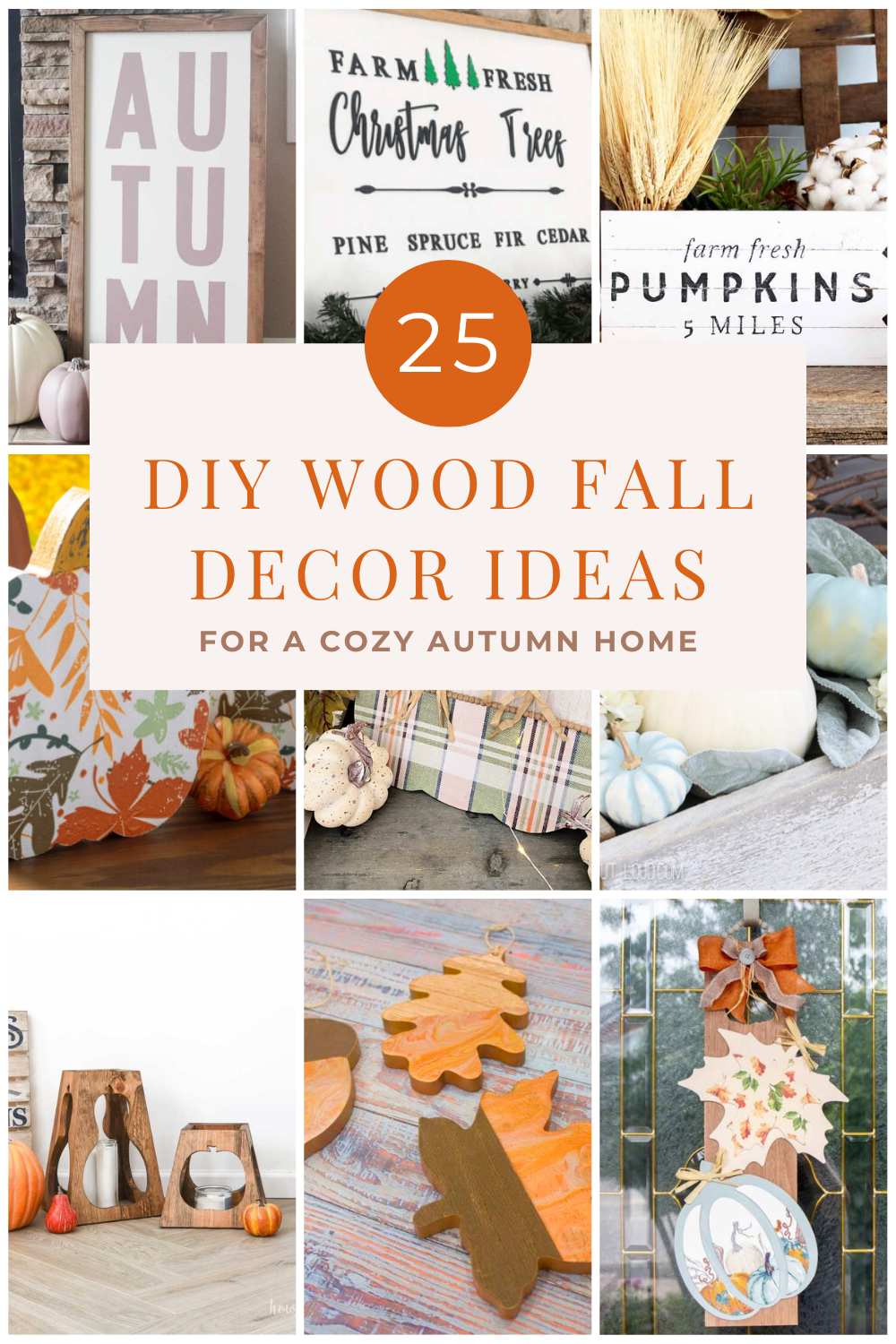 Transform your space with the warmth of autumn using these 25 amazing DIY wood decor ideas, perfect for creating a cozy and inviting home. Embrace the season's charm with crafts that infuse natural beauty into your home ambiance, bringing the fall spirit indoors. Explore these creative and easy wood decor inspirations to add a touch of coziness and style to your living space this autumn.