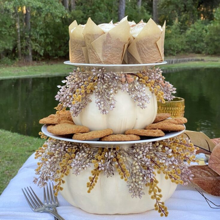 Image for Stunning DIY Fall Tiered Tray