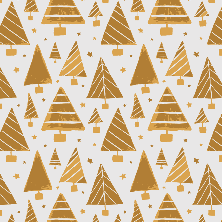 Triangle Pines in Gold
