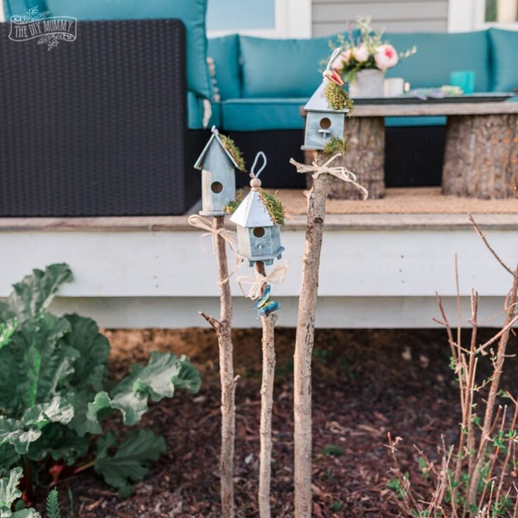 diy birdhouse decor
