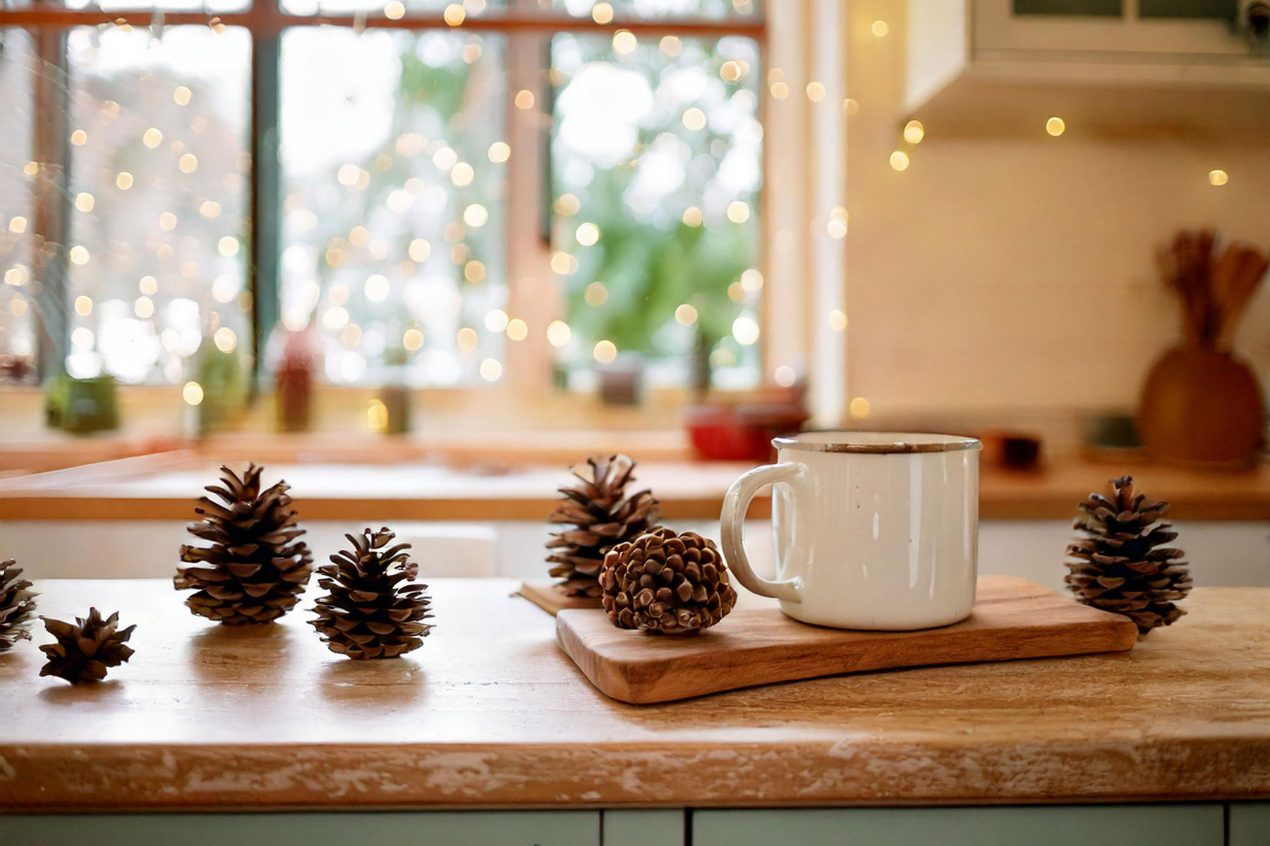 Frosty Charm: Winter Kitchen Decor Ideas