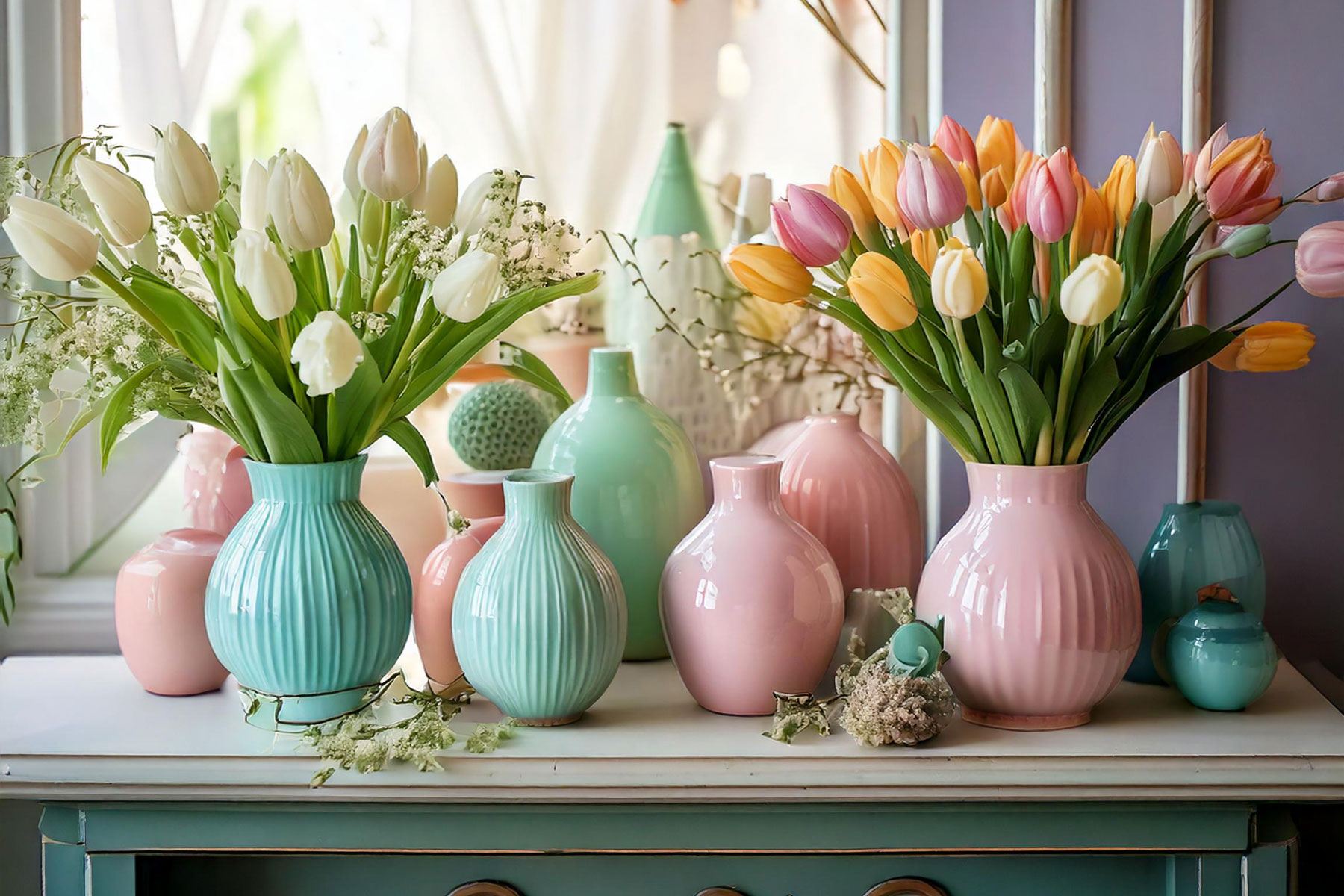 10 Fresh Spring Mantel Decor Ideas to Inspire