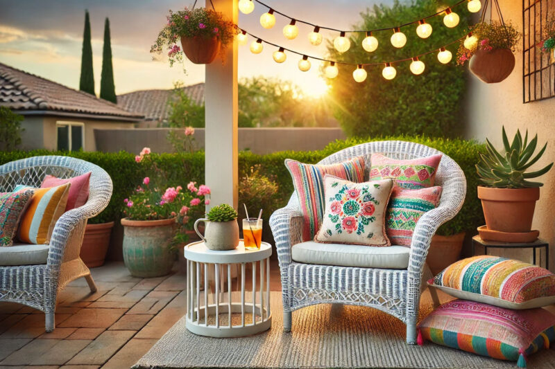 Cozy Winter Patio Ideas for Chilly Nights - Winter Warming In A Pixie Patio